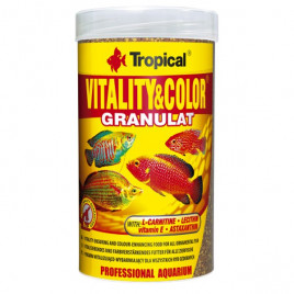 100 Ml Vitality Color Granulat Tropikal Balıklar İçin Renklendirici Granül Yem 
